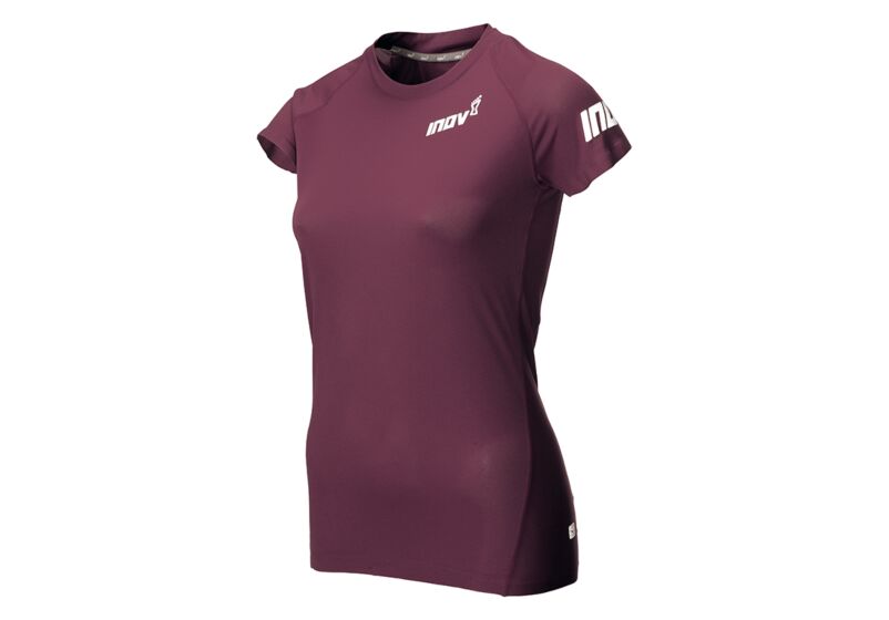 Inov-8 Base Elite Short Sleeve Womens Base Layer Purple Philippines 34962LCAU